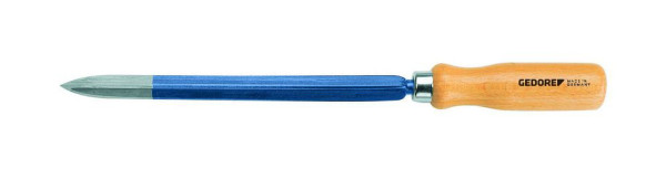 GEDORE Dreikant-Hohlschaber, 250 mm, gebördelte Zwinge, 8779560