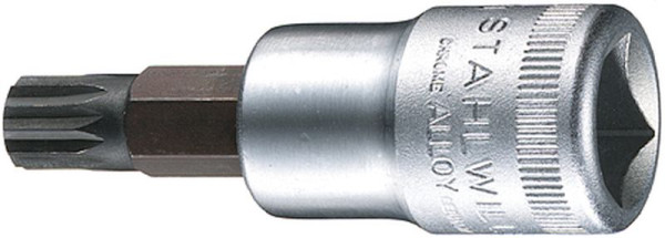 STAHLWILLE 12,5 mm (1/2") Schraubendrehereinsatz Nr.54X Größe M5 Länge 60 mm, 03060005