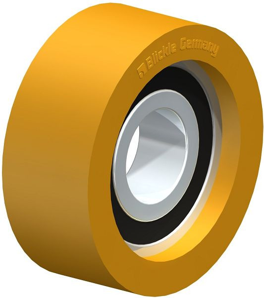 Blickle FTH 35x14/12-8K Rad aus Blickle Extrathane®, Hellbraun, 463745