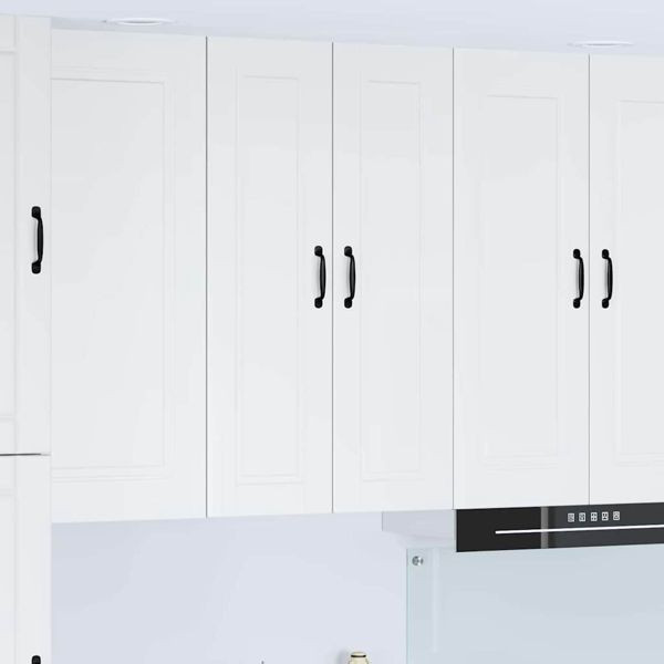 vidaXL Küchenwandschrank Hochglanz Weiß 60 x 31 x 100 cm Holzwerkstoff, 885489