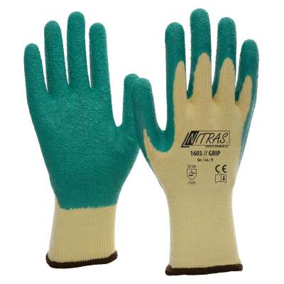 NITRAS Winter Blocker mit blauer Latexbeschichtung Gr. 8 + 9 + 10 + 11 NITRAS Winter Blocker mit blauer Latexbeschichtung Gr. 8 + 9 + 10 + 11
