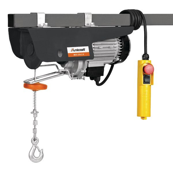 Unicraft Mini Elektro-Seilzug, MES 250-2 H Mini Elektro-Seilzug, 6198325