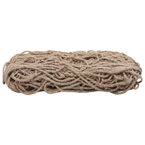 vidaXL Jute Pflanzenstütznetz Natur 2 x 50 m 100% Tossa Jute, 42012237