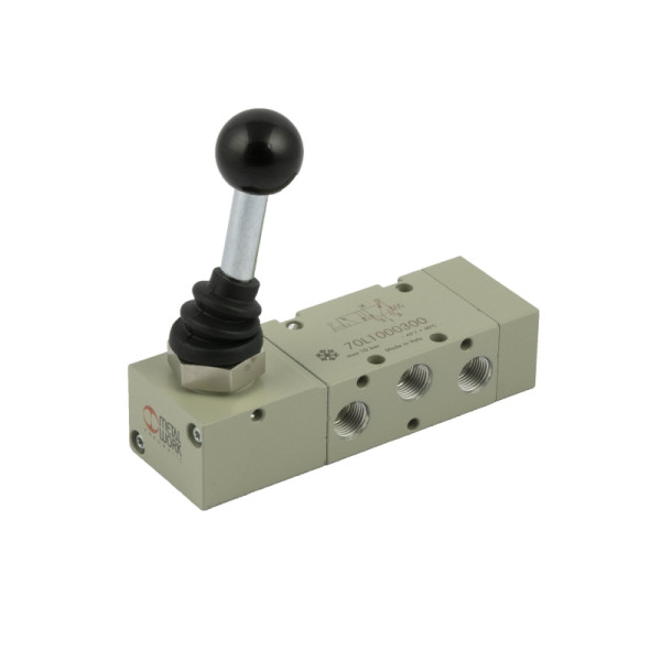 Metal Work 5/2-Wegeventil Tieftemperatur, man. 90° Hebel, monostabil, G 1/8, 149908