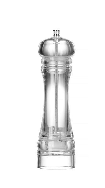 Hendi Acryl-Pfeffermühle, Transparent, ø60 x 215mm, 469668