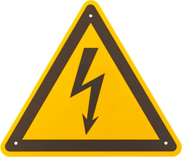 STAHLWILLE VDE-Warnschild Nr.12192 VDE 200 x 200 mm, 77030705