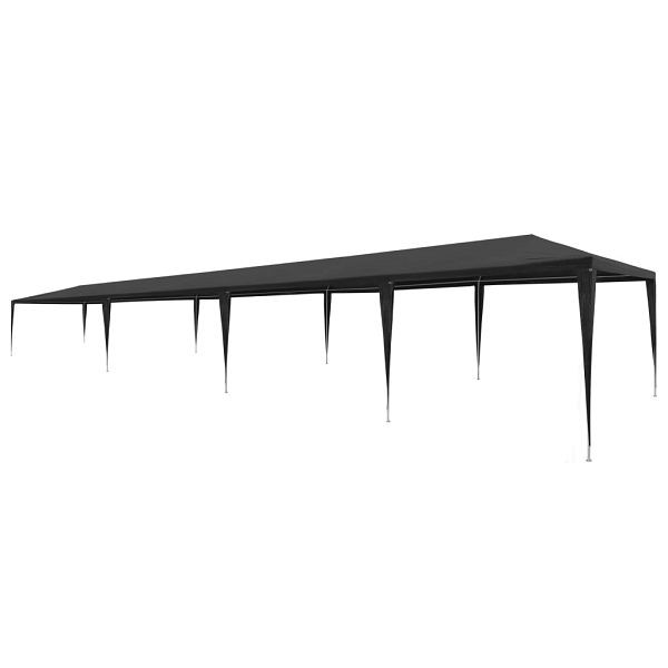 vidaXL Partyzelt 3x12 m PE Anthrazit, 45090, 8718475709312