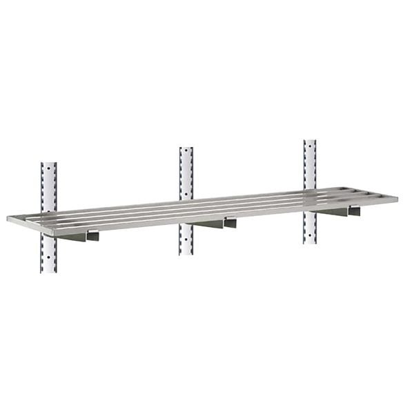 Gastro M Komplettes Regal 1 Ebene 180x40cm - Vollständiges Montageset (ohne Schrauben), HZ780