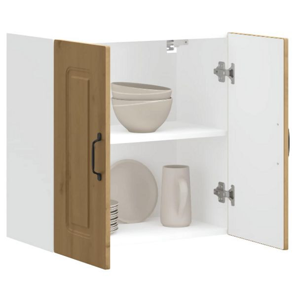 vidaXL Küchen-Hängeschrank Kalmar Artisan-Eiche Holzwerkstoff, 853586