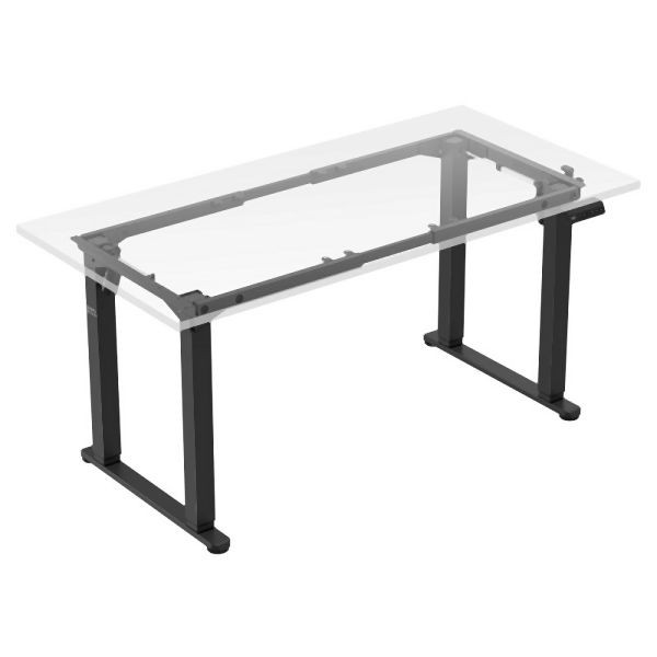 Mark Adler Höhenverstellbarerelektrischer Schreibtischständer Xeno 5.0 Schwarz, MA-XENO 5.0 BLACK, 5903796018707