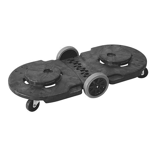 Trust Doppel-Fahrgestell für Lebensmittelbehälter, Polyethylen (HDPE), 615018