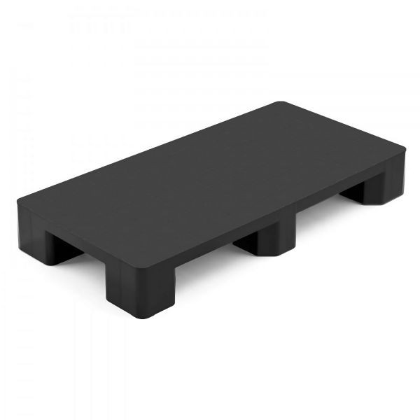 VEVOR Kunststoffpalette 1000x500x136 mm, 1000 kg Traglast, geschlossene Industriepalette, nestbar, 2-Wege-Einfahrt, SLTP1GPBXL403BQK2001V0