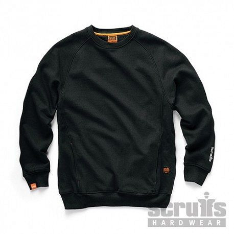 Scruffs Sweatshirt „Eco Worker“, schwarz, Größe S, T55430