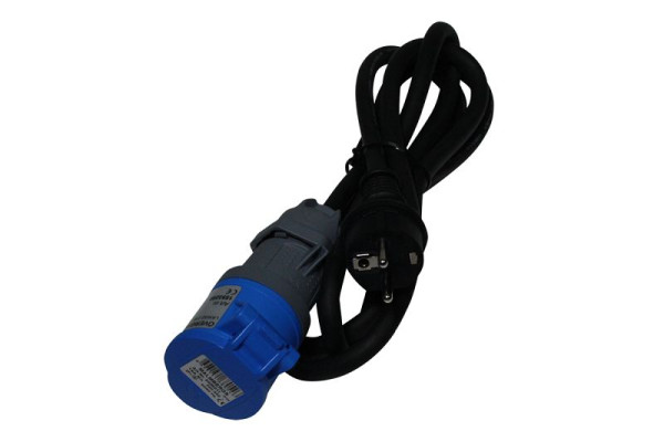Baron Adapterkabel (CEE und Schuko Stecker) 2 m zu Förderband, 50105