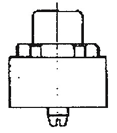 Benkiser Innere Druckknopfgarnitur komplett für UP-Desinfektionsanlage Nr.6652075, 0619301