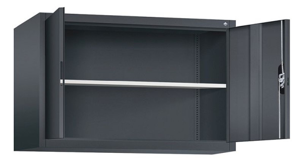 C+P Aufsatzschrank Acurado, H790xB1200xT500mm, Farbe: Schwarzgrau, Muldengriff, 9485-000 S10176