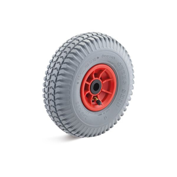 Torwegge Luftrad, Tragfähigkeit 200 kg, Rad-Ø 260 mm, Radbreite 85 mm, Nabenlänge 50 mm, Radlagerung Gleitlager, 0020335