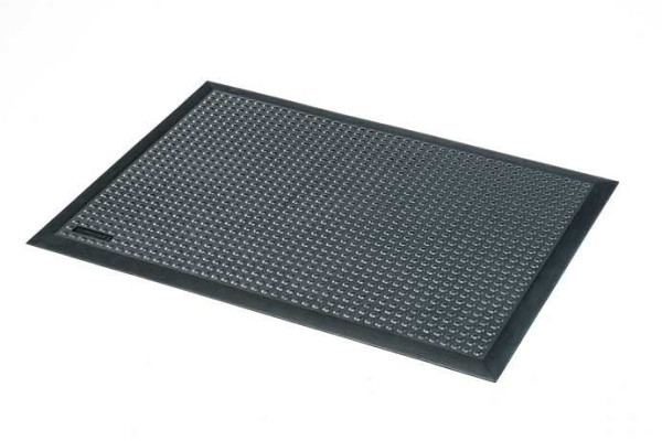 Manuflex Leitfähige Arbeitsplatzmatte, 13 mm, Noppenstruktur, B x L = 900 x 1200 mm, LH1037