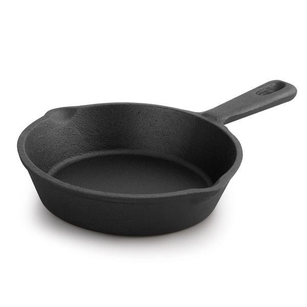 WAS Brat-/Servierpfanne mit zwei Schnaupen, Durchmesser 20 cm, Gusseisen, 3524200