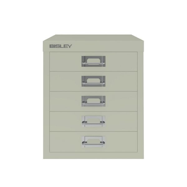 Bisley MultiDrawer™, 5 Schubladen à H 51 mm, DIN A4, 665 regent, L125665