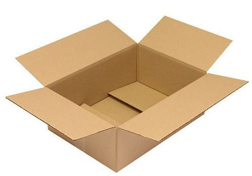 TransPak Wellpapp-Faltkarton 1-wellig, Innenmaß 430 x 310 x 150 mm, Format A3, Qualität 1.30C, VE: 25 Stück, 299286
