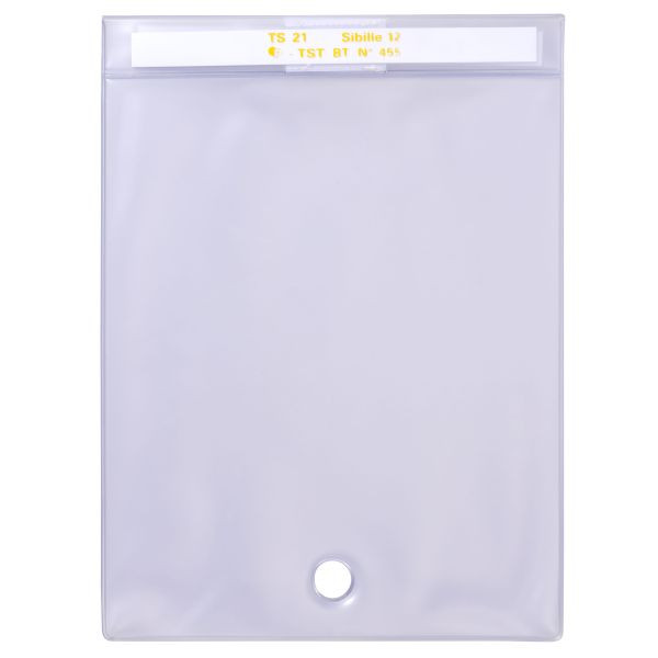 Facom Polyvinyltasche, transparent, mit Klettverschluss, BC.SACVE