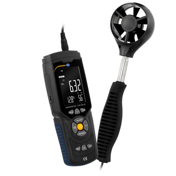 PCE Instruments Anemometer, Windgeschwindigkeit m/s, PCE-AM 45