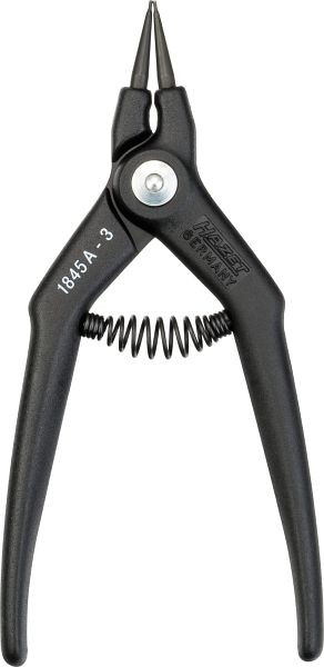 Hazet Sicherungsring-Zange, Gerade Ausführung (Form A) für Außensicherungen, Länge: 140 mm, Netto-Gewicht: 0.05 kg, 1845A-3
