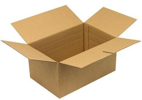TransPak Automatikkarton-Faltkarton 1-wellig, mit Höhenrillung, 285 x 185 x 140 mm, Format B5, Qualität 1.30B, VE: 20 Stück, 299453