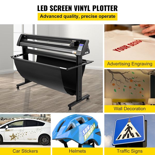 Schneideplotter Vinyl Zeichen Plotter 1350mm Signmaster Folienschneider | DE
