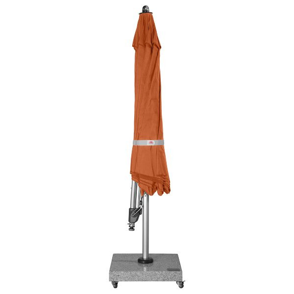 doppler Pendelschirm EXPERT circa 350cm, 8 teilig, Design T831 terracotta, 438247T831