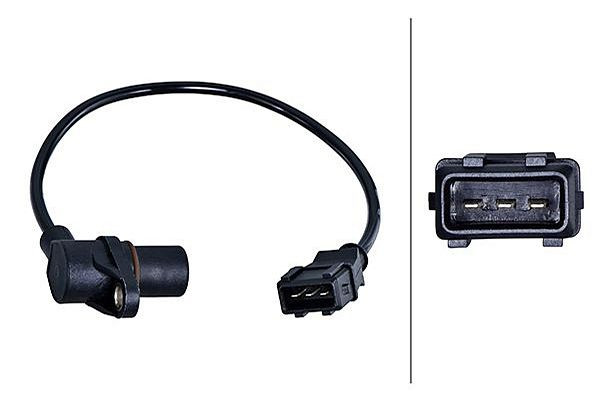 HELLA Sensor, Nockenwellenposition, 3-polig, Kabel: 305mm, 6PU 009 169-111