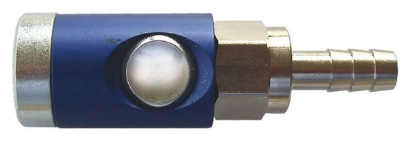 ELMAG Sicherheitskupplung S 8 mm, mit Druckknopf und Drehgelenk DN 7, 4, 46263