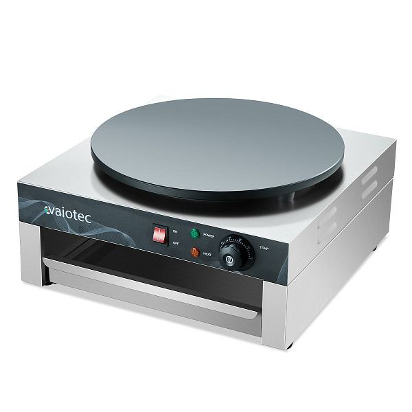 Vaiotec EASYLINE Elektro Crêpes Gerät, 1 Platte mit Teflon beschichtet, 10598