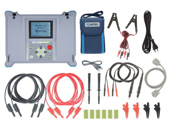 Metrel Widerstandsmessgerät MicroOhm 10A - Standard Set, MI 3250, 20991932