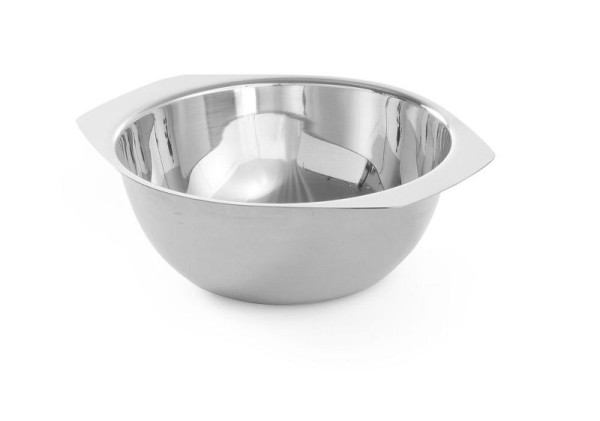 Hendi Suppenschüssel, 0,35 L, ØxH: 120x50 mm, Edelstahl, 430002