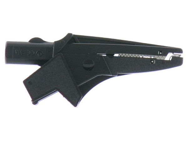 Metrel Krokoklemme schwarz, Sammelschienen, Befestigungsschrauben, A 1013, 20991907