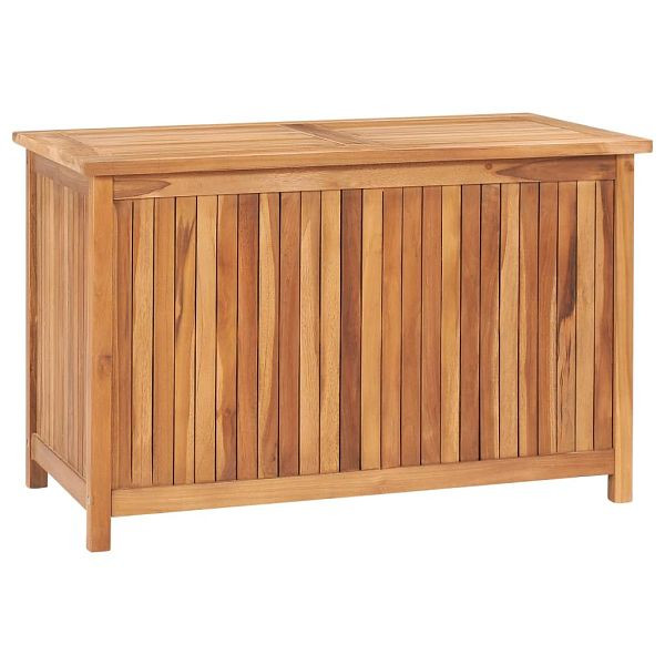 vidaXL Gartenbox 90x50x58 cm Massivholz Teak, 315380