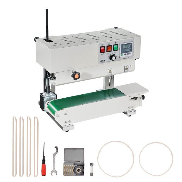 VEVOR 600W Kontinuierliche Versiegelungsmaschine Siegelmaschine Sealer 6–12mm, LSLXFKJTBPQB7G874V2