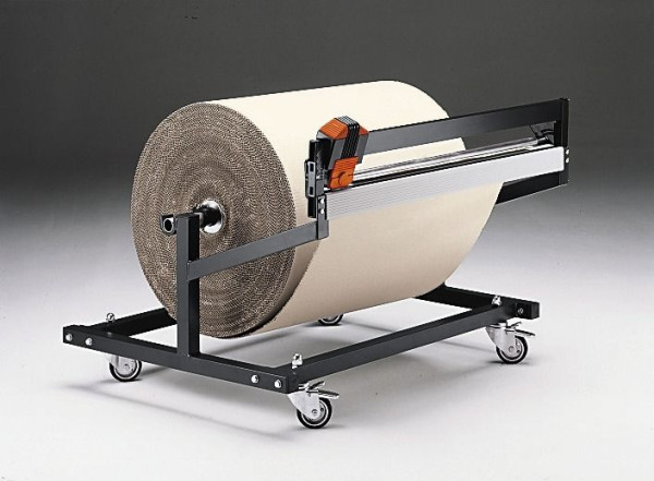Hüdig + Rocholz SYSTEM 2000 Untertisch-Schneidgerät, fahrbar, maximale Rollenbreite 750 mm, 25507