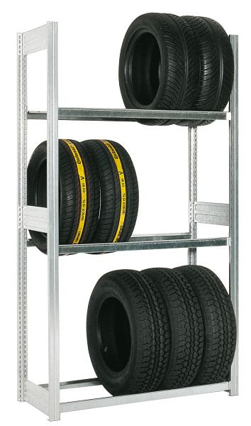 Rapid Stationäres Anbauregal zur Reifenlagerung, 5 Ebenen, 1.300 mm breit, 25 328