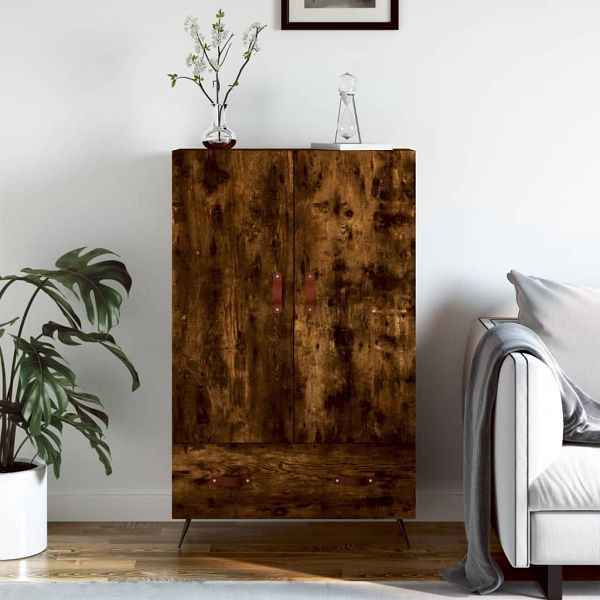 vidaXL Highboard Räuchereiche 69,5x31x115 cm Holzwerkstoff, 828209