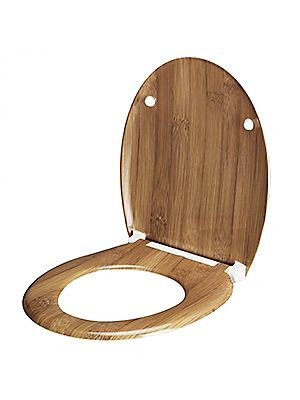 casaria Toilettensitz Bambus mit Absenkautomatik, 108926