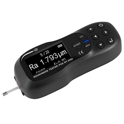 PCE Instruments Rauhigkeitsmessgerät, Messbereich 0,005 bis 16 µm, OLED Display, PCE-RT 2000