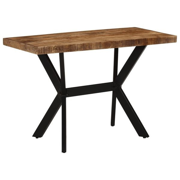 vidaXL Esstisch 110x55x75 cm Massivholz Mango, Top-Qualität, 358881