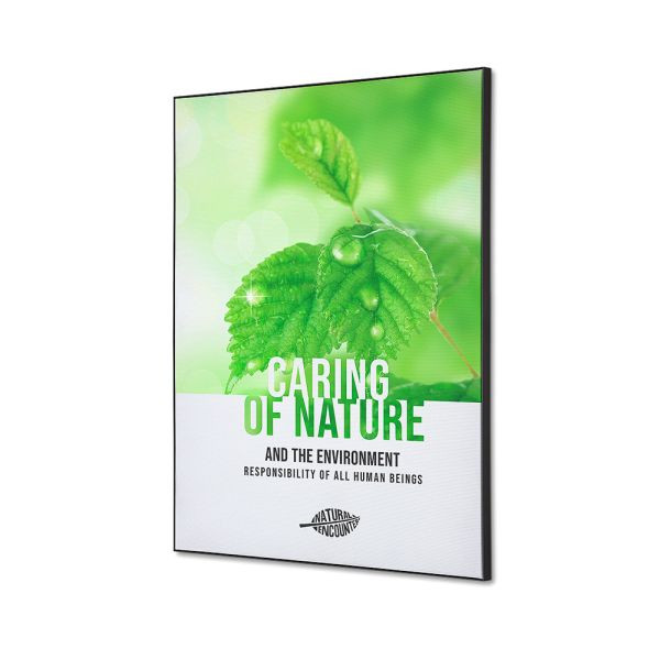 Showdown Displays Spannstoffrahmen Elegant Schwarz A0, TFR22WA0HBL