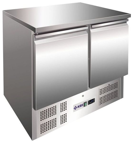 KBS Kühltisch KTM 200, mit zwei Türen, Außenmaterial: CNS, 343000