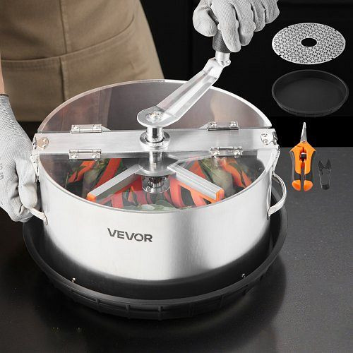 VEVOR Erntemaschine, 30,5 cm Blattschneider, Knospenschneider mit Edelstahlklingen für Nass- & Trockenschnitt, SDKSCJ12YCSDEULO7001V0