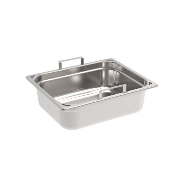 Rieber thermoplates®eco 1/2, Tief: 100 mm, nano mit Griff, stapelbar, 84010877