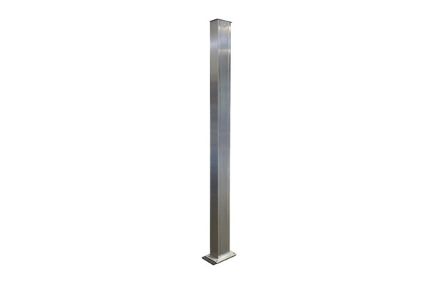 Solvido 2N STELE PKW+LKW AP2 Edelstahl VA Stele, für 2N IP Verso, für je 2 Module, Bedienhöhe PKW+LKW, Außeneinsatz, 239906